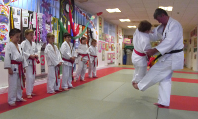 Judo session in Wandsworth